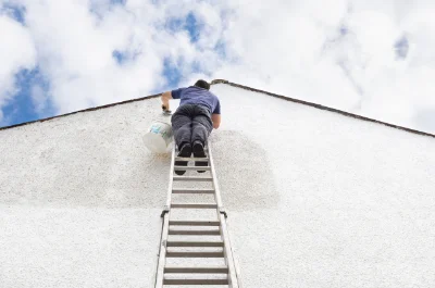 Peinture extérieure à Écoivres — façades et ravalement